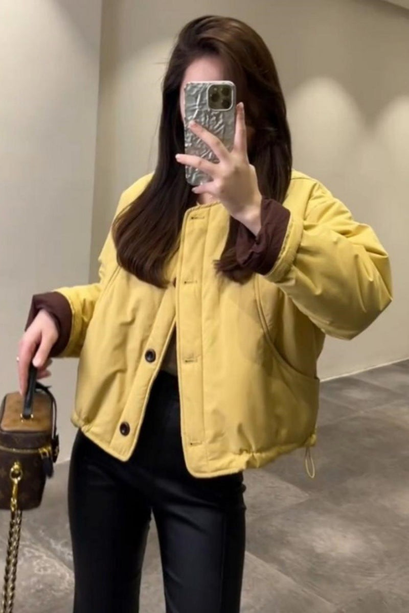Women Short Cotton Coat
