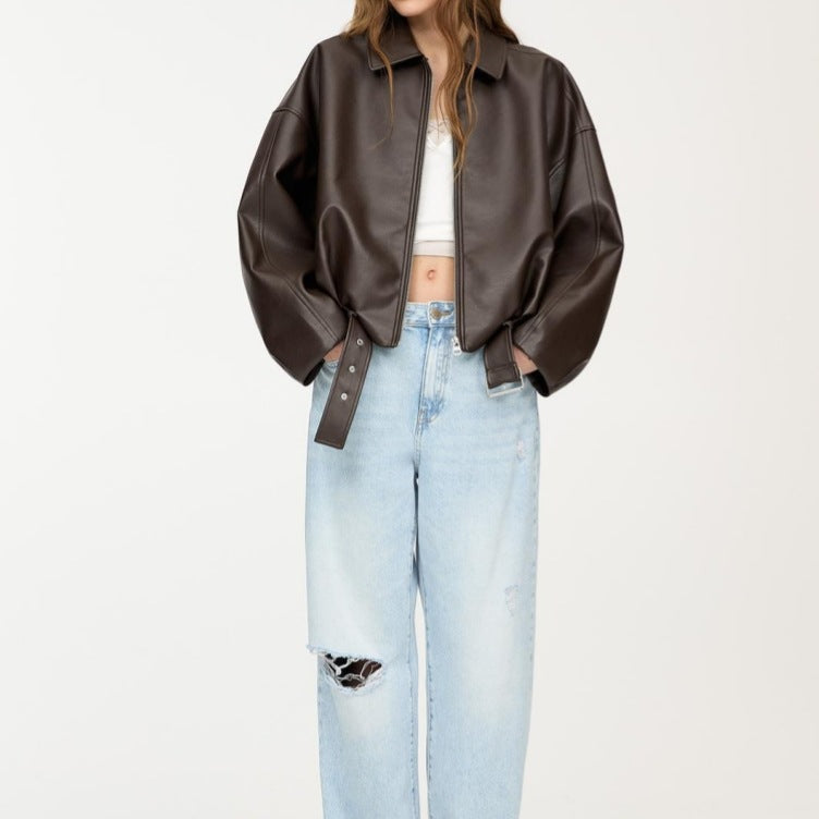 Womens Retro Bomber Jacket