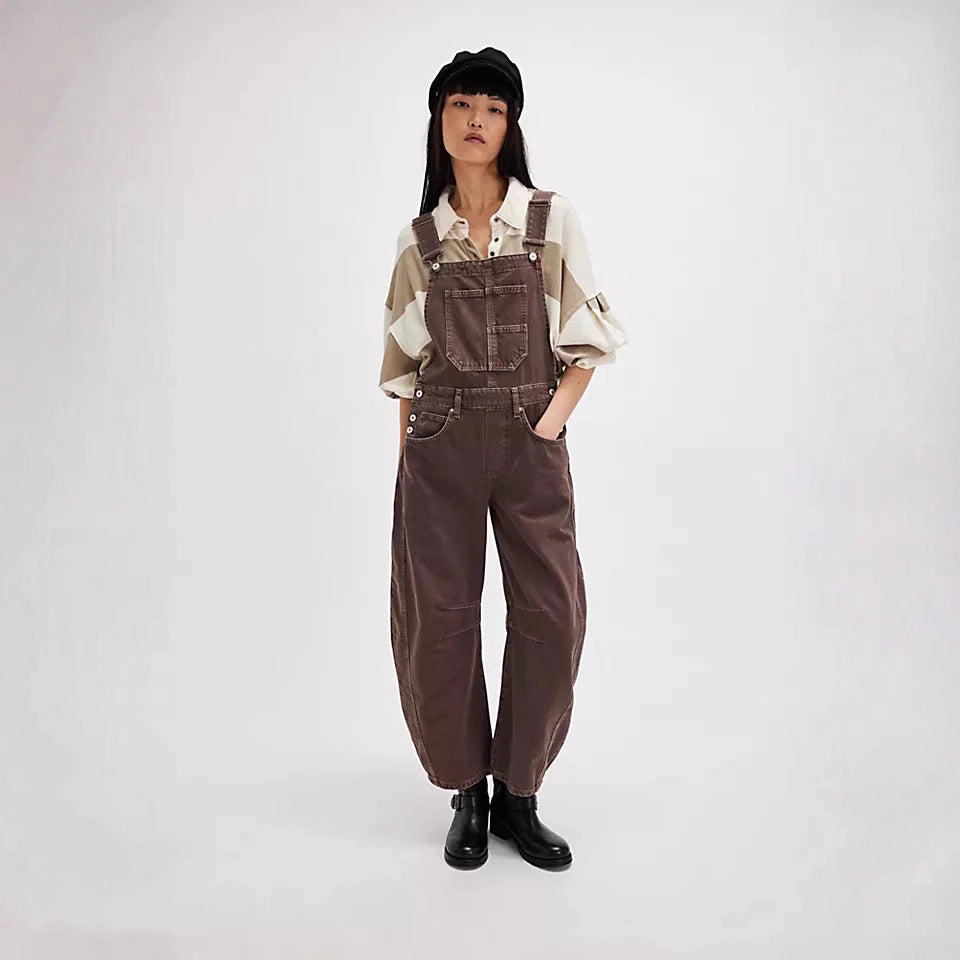 Vintage Denim Overalls