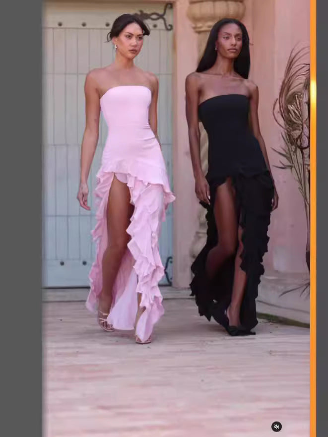 Elegant Strapless Evening Dress