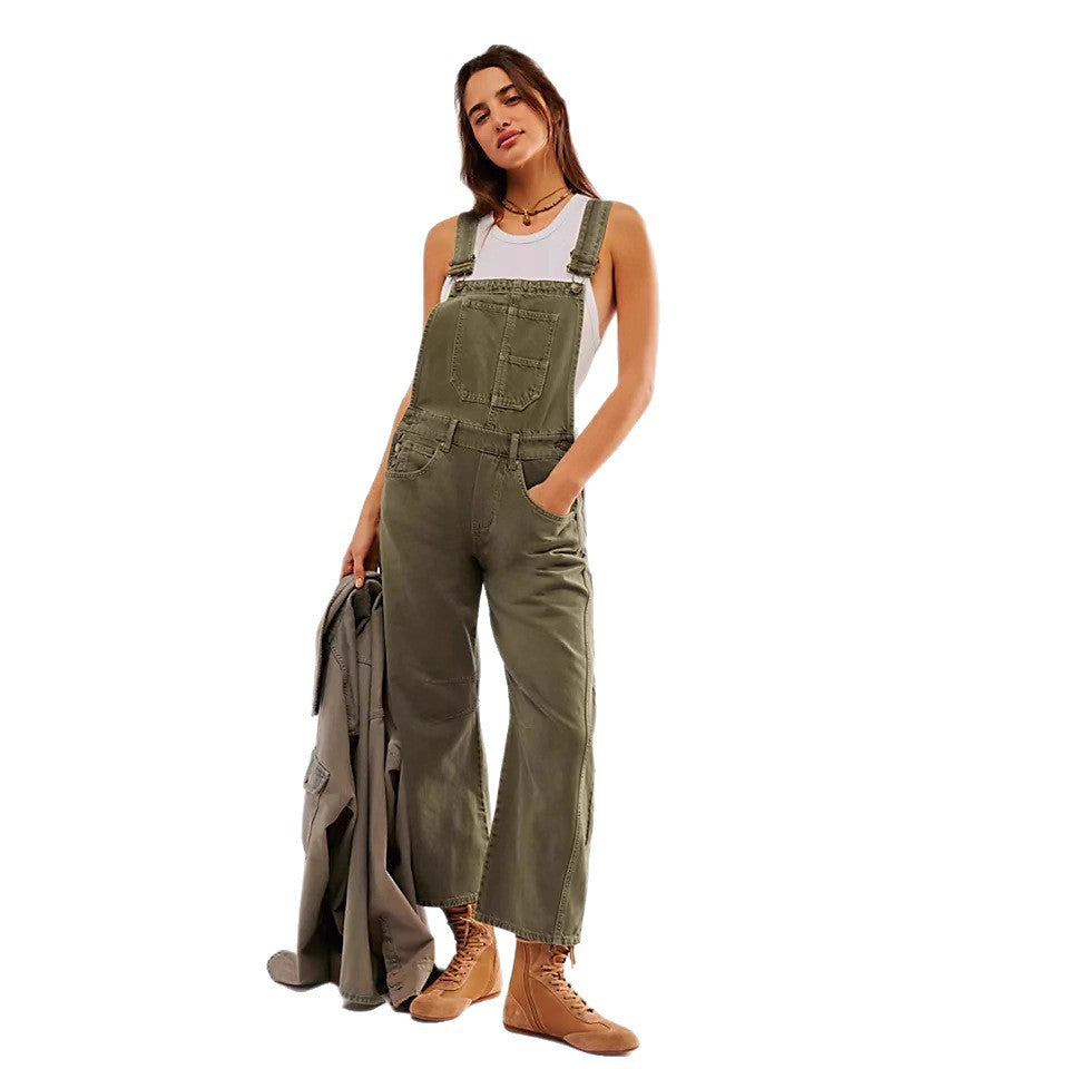 Vintage Denim Overalls