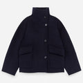 Retro Single-Breasted Long Sleeve Jacket