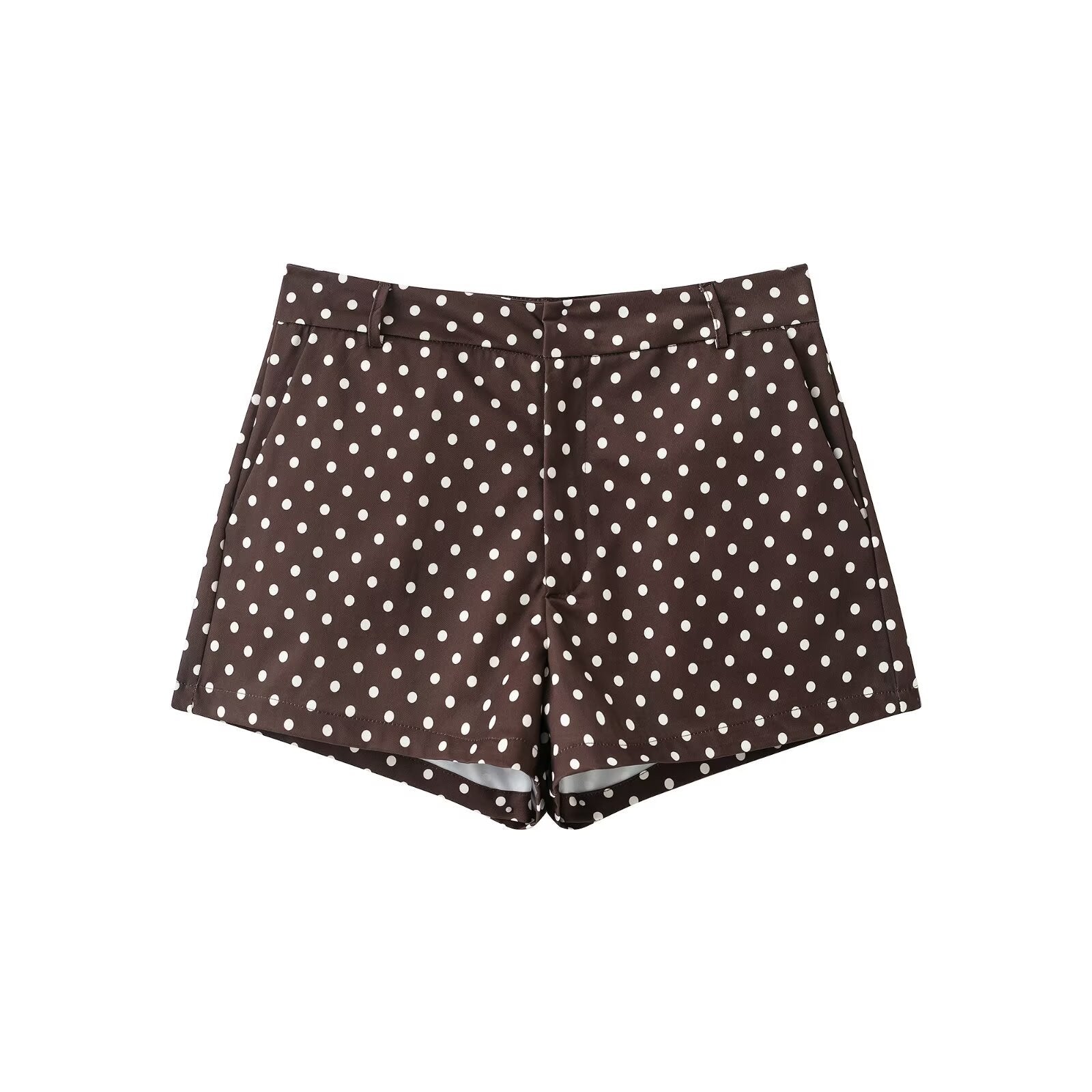 Polka Dot Jacket and Shorts Set