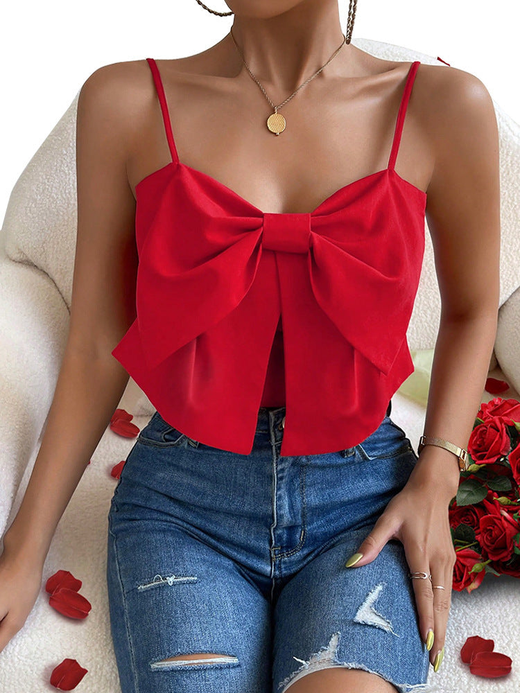 Bowknot Back Camisole Sleeveless Top