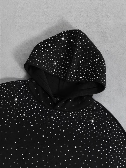 3D Print Starry Sky Hooded Sweatshirt