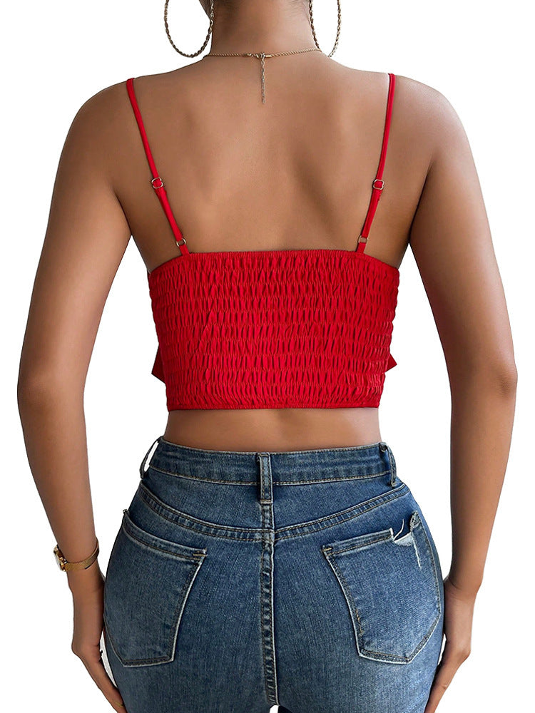 Bowknot Back Camisole Sleeveless Top