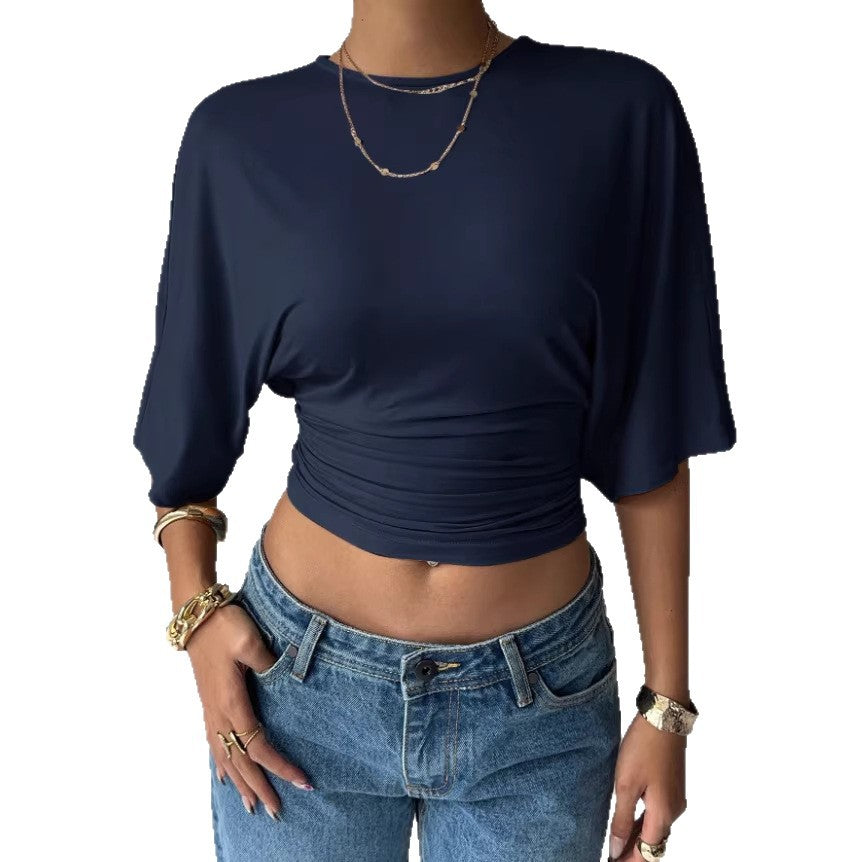 Spicy Design Shoulder-Baring Top for Women Summer