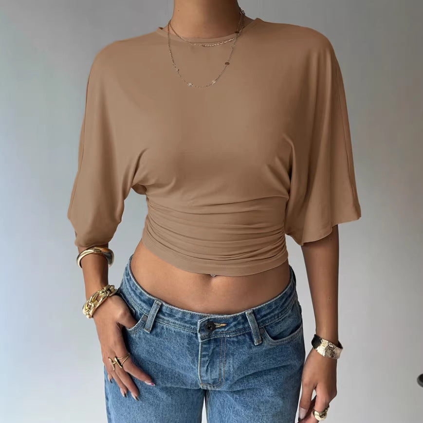 Spicy Design Shoulder-Baring Top for Women Summer