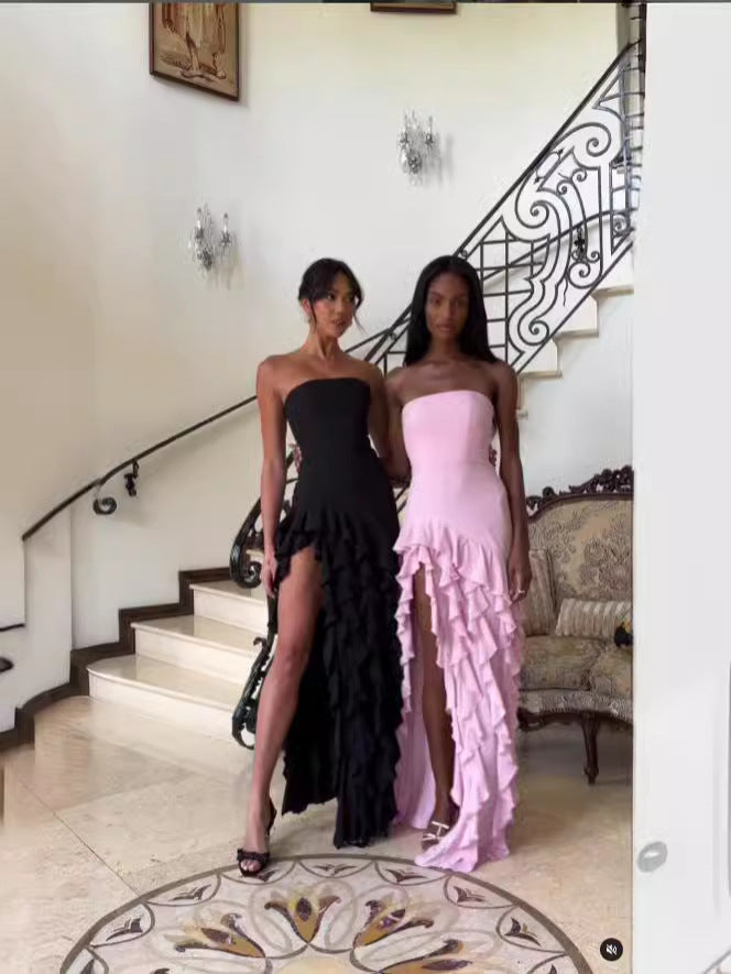 Elegant Strapless Evening Dress
