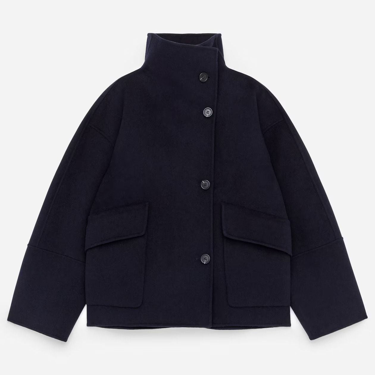 Retro Single-Breasted Long Sleeve Jacket