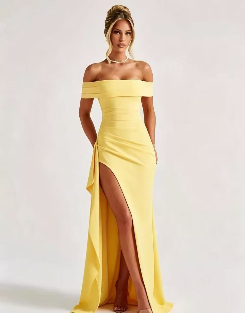 One Shoulder Party Dress