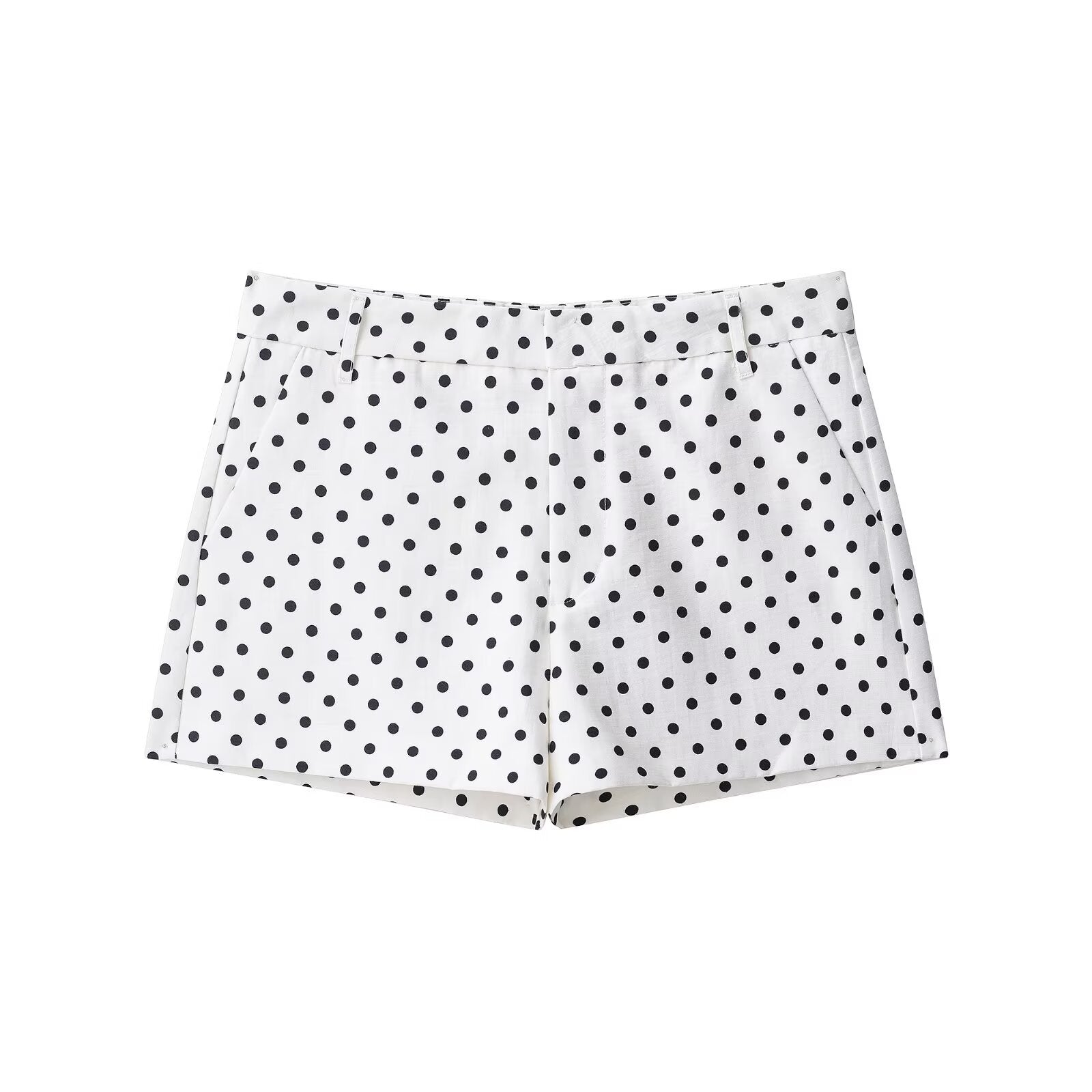 Polka Dot Jacket and Shorts Set