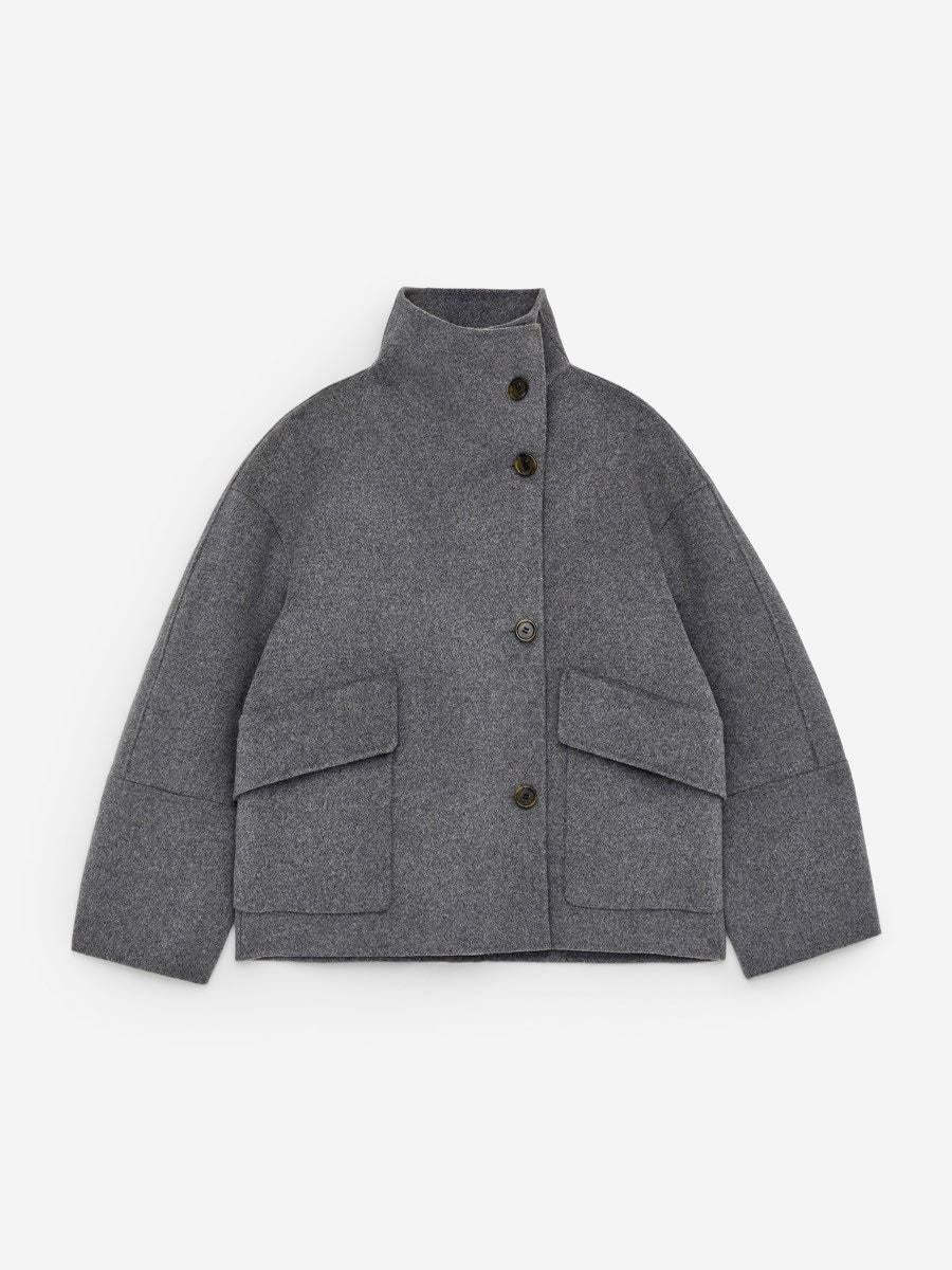 Retro Single-Breasted Long Sleeve Jacket