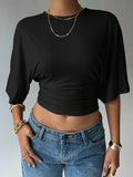 Spicy Design Shoulder-Baring Top for Women Summer