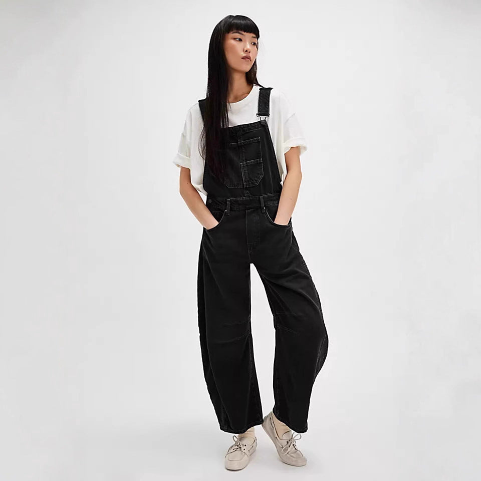 Vintage Denim Overalls