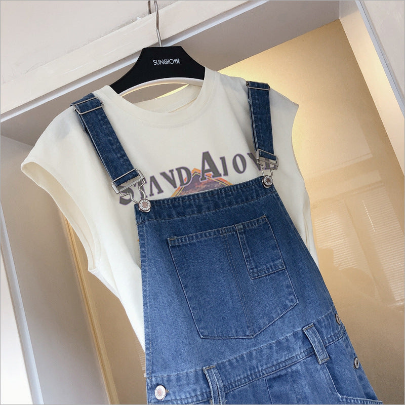 Denim Overalls