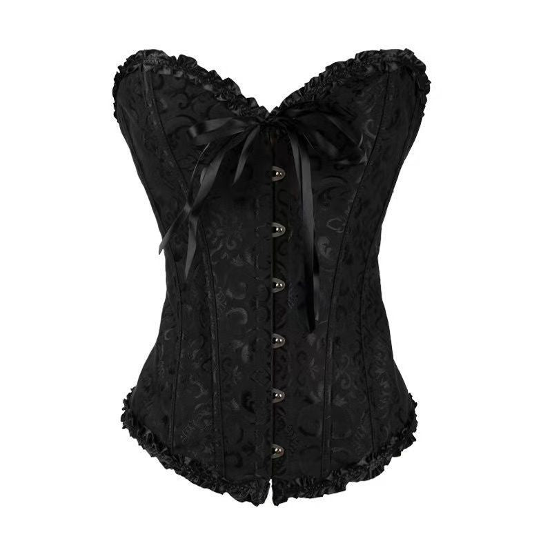 Vintage Fishbone Bust-Lifting Shapewear,