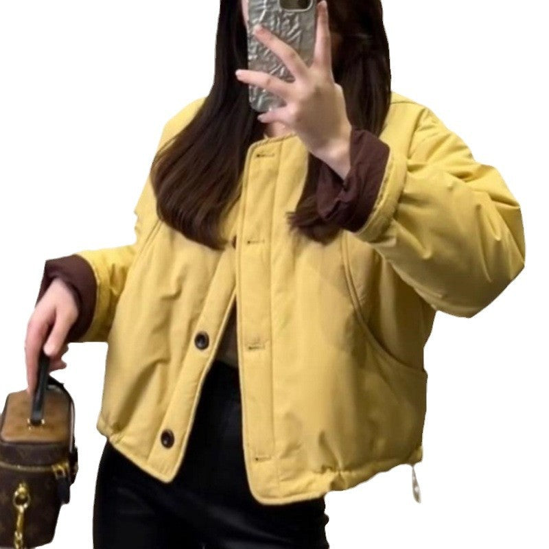 Women Short Cotton Coat