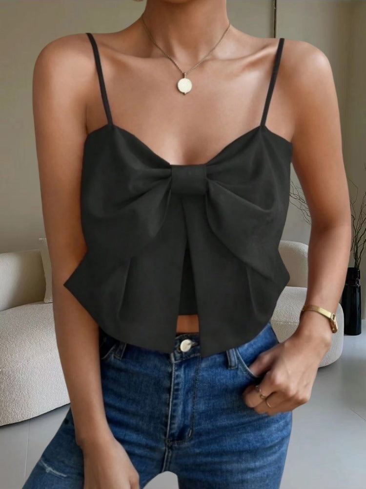 Bowknot Back Camisole Sleeveless Top