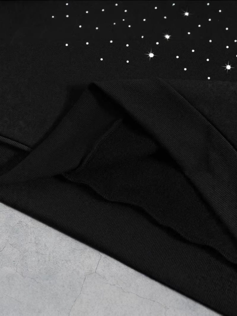 3D Print Starry Sky Hooded Sweatshirt