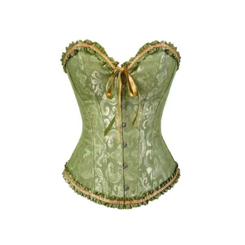 Vintage Fishbone Bust-Lifting Shapewear,