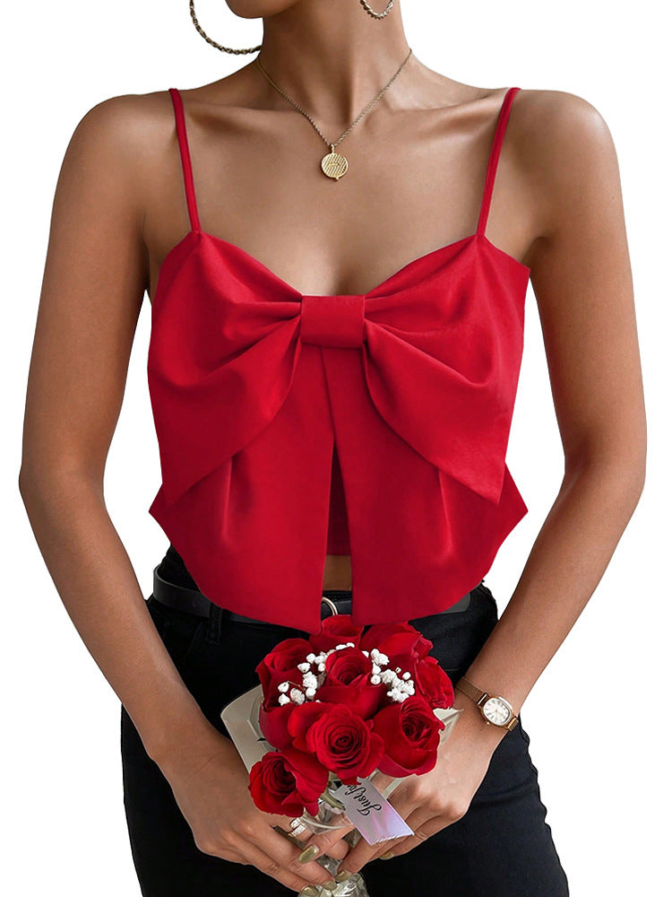 Bowknot Back Camisole Sleeveless Top