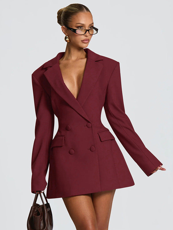 Elegant Women's Long Sleeve Dress
