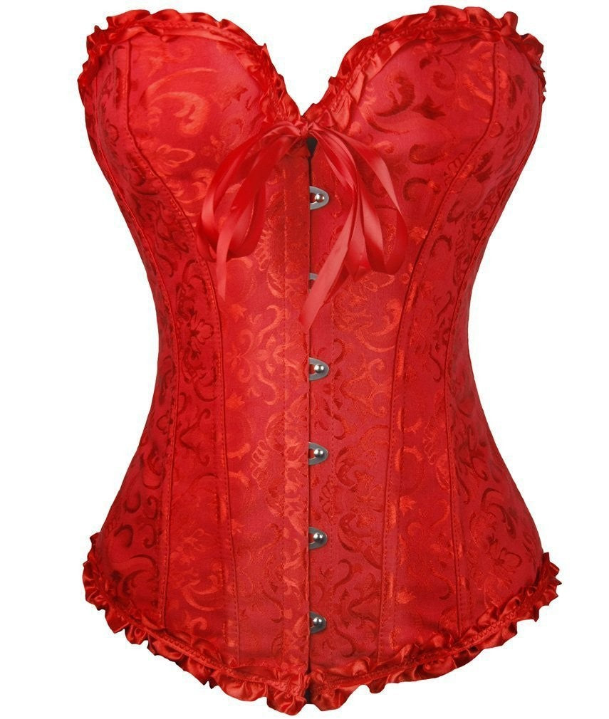 Vintage Fishbone Bust-Lifting Shapewear,