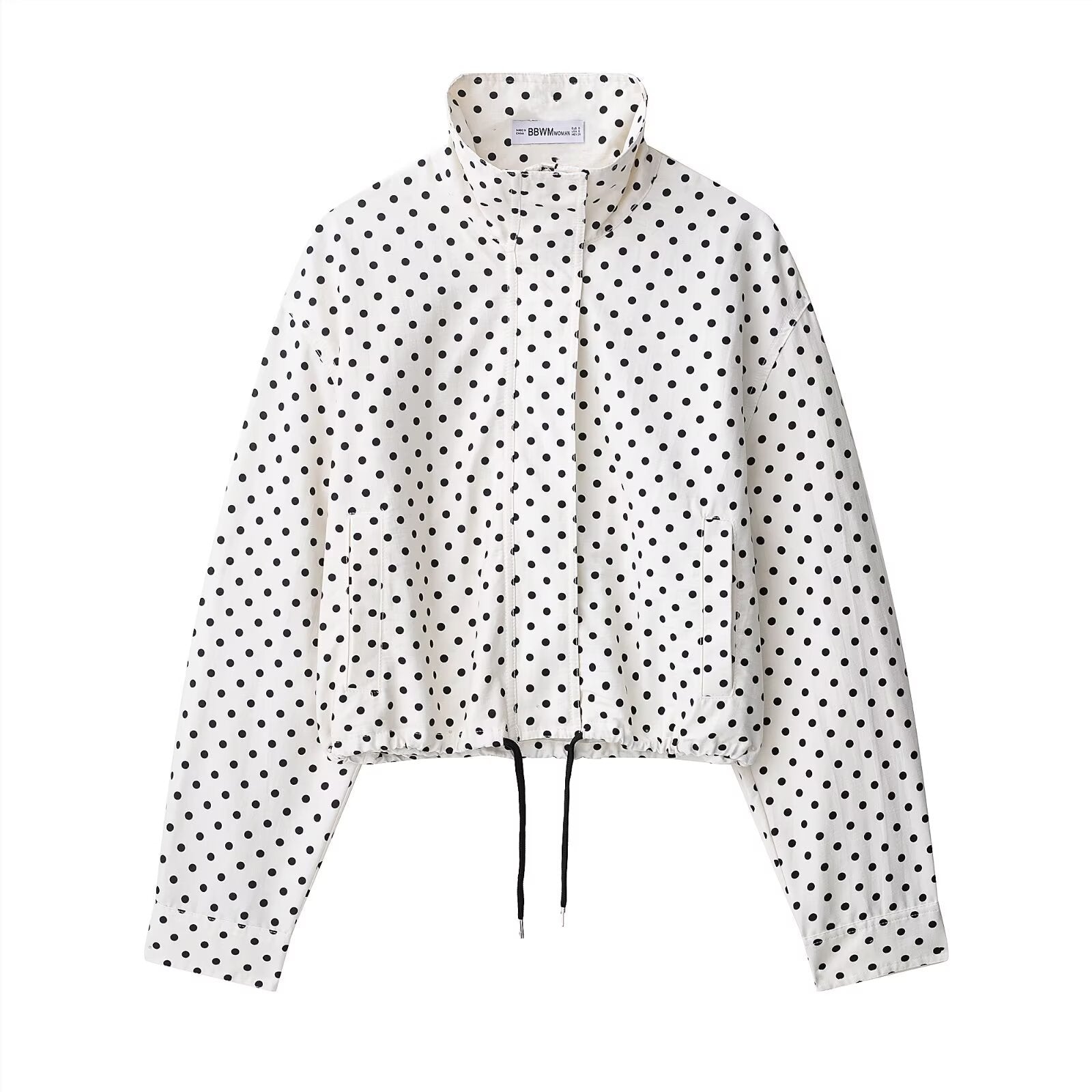 Polka Dot Jacket and Shorts Set