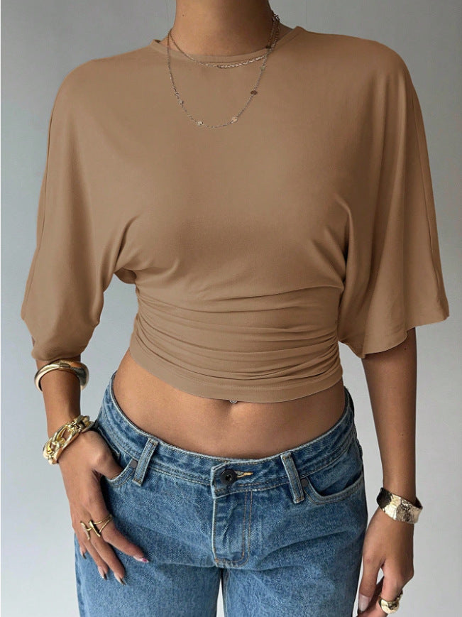 Spicy Design Shoulder-Baring Top for Women Summer