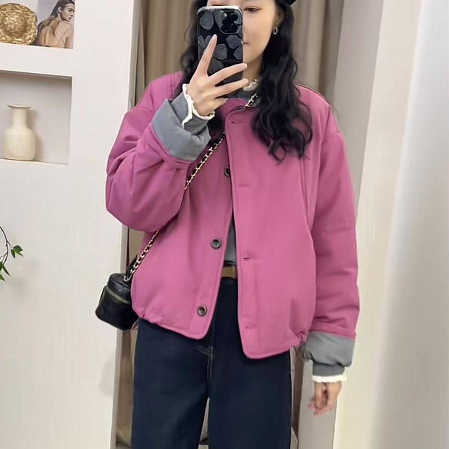 Women Short Cotton Coat
