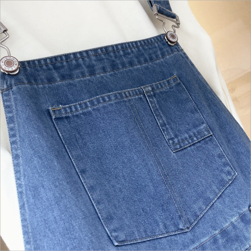 Denim Overalls
