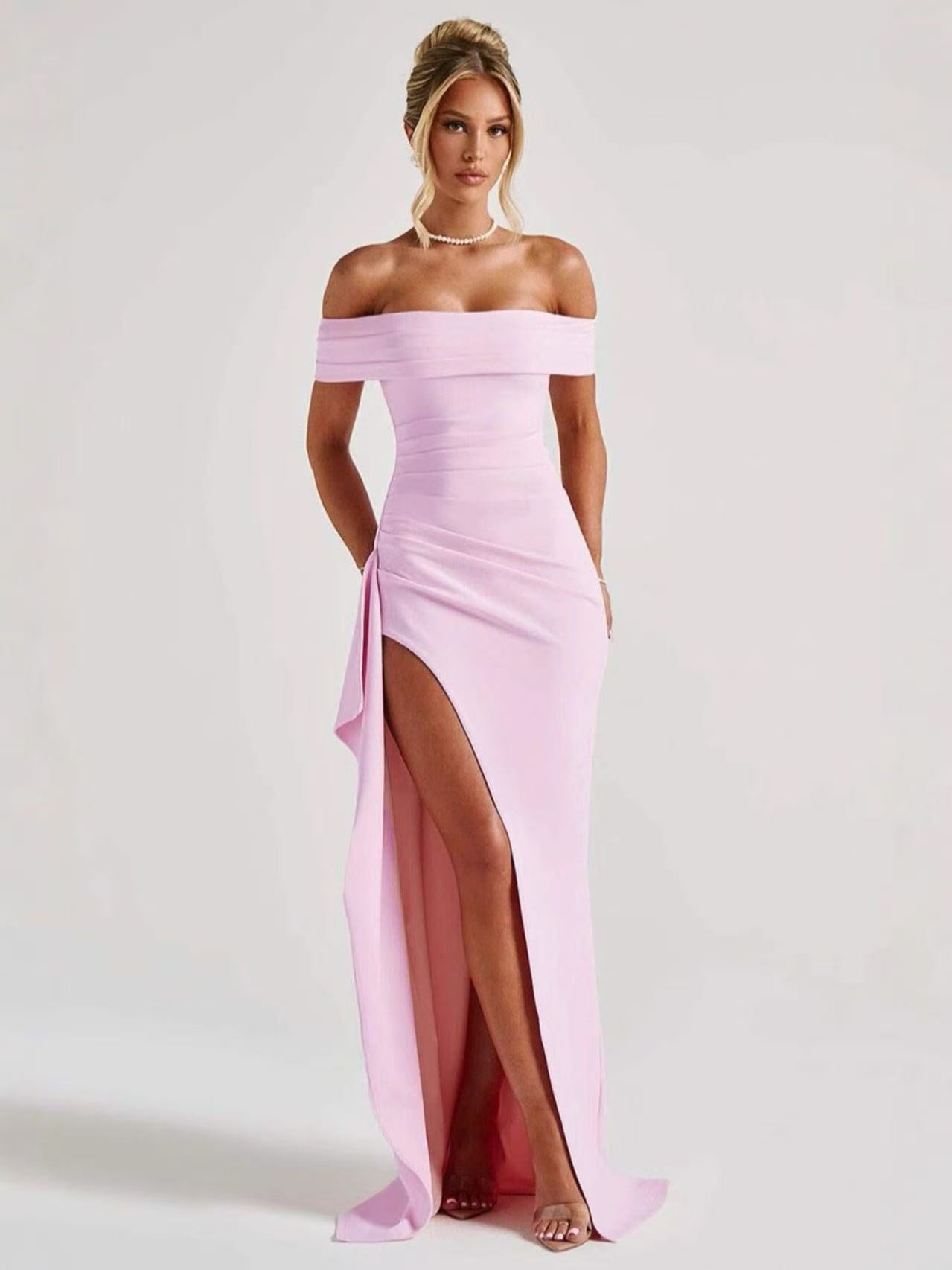 One Shoulder Party Dress