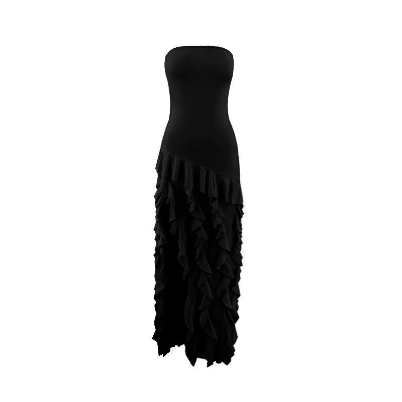 Elegant Strapless Evening Dress