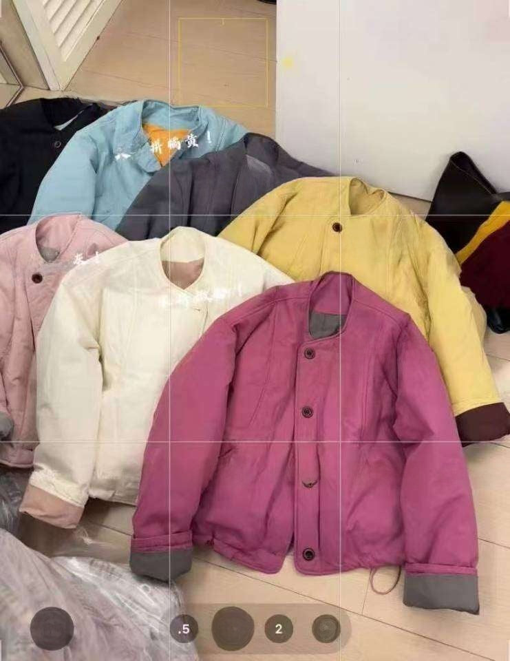 Women Short Cotton Coat