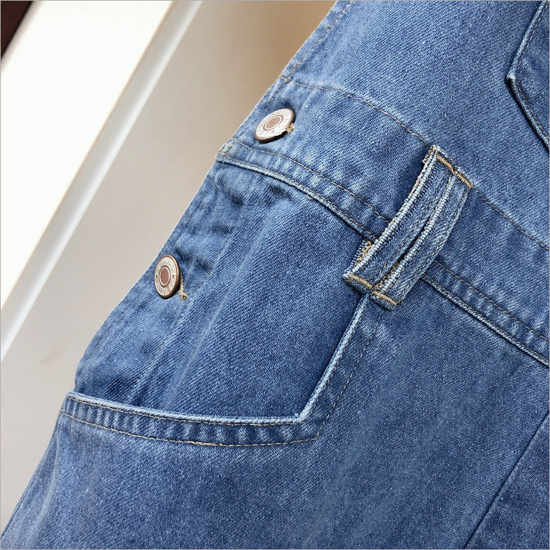 Denim Overalls
