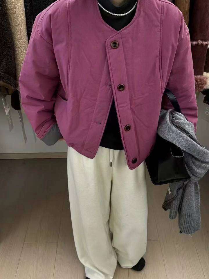 Women Short Cotton Coat