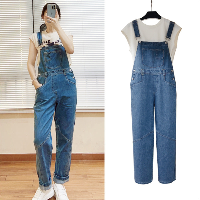 Denim Overalls