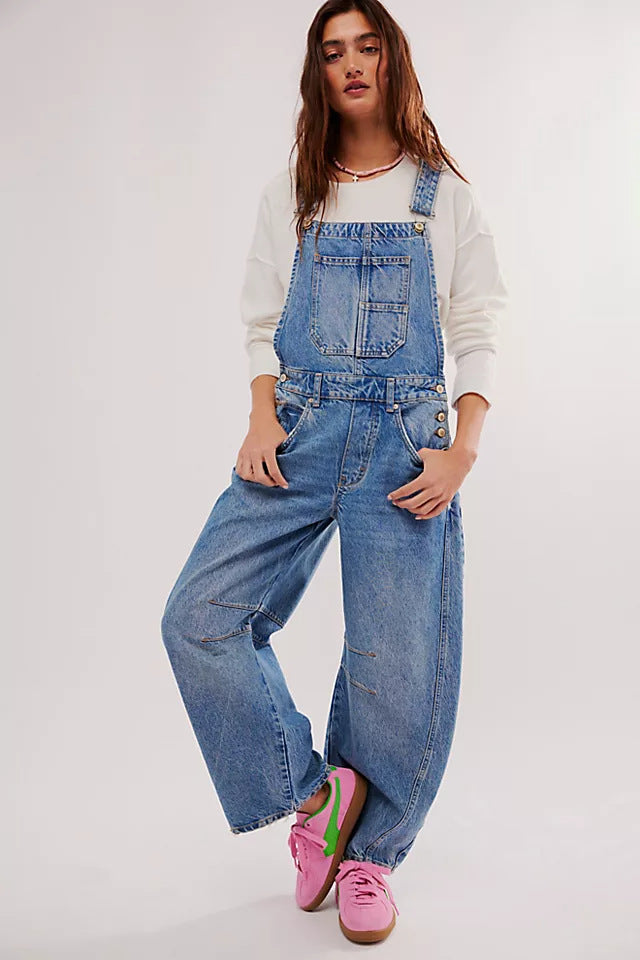 Vintage Denim Overalls